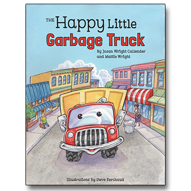 BookCover Happy Little Garbage Truck Cover
